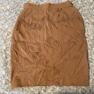 Vintage iceberg beige skirt